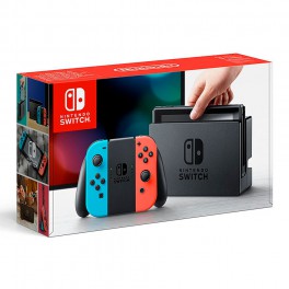 Nintendo Switch Consola Azul Neón - Rojo Ne